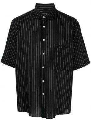 Lyocellová košeľa Low Brand čierna