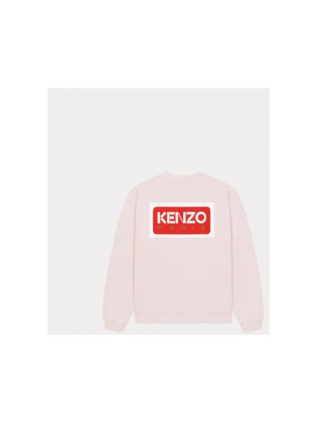Suéter con bordado Kenzo rosa