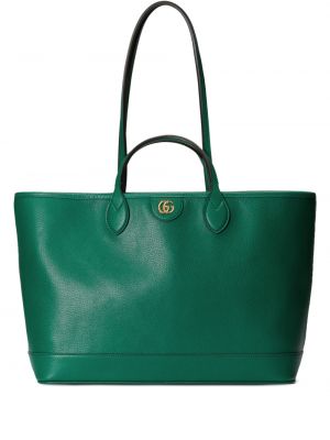 Shopper kabelka Gucci zelená