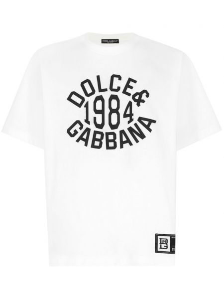 T-shirt Dolce & Gabbana hvid