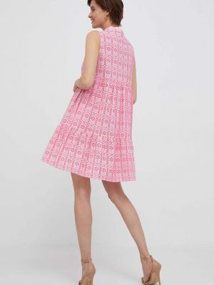 Бавовняна сукня міні Rich & Royal рожева