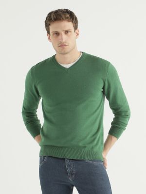 Jersey slim fit de tela jersey Florentino verde