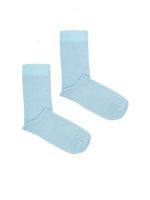 Šviesiai mėlynos spalvos moteriški kojinės