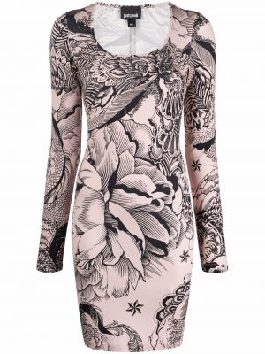 Trykt floral dress Just Cavalli