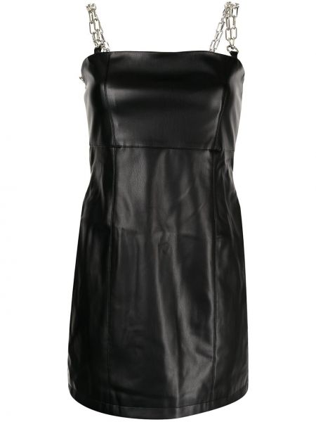 Přiléhavé mini šaty na zip Rokh - černá