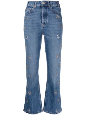 Bootcut jeans ausgestellt Maje blau