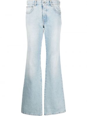 Zvonové džíny relaxed fit Off-white