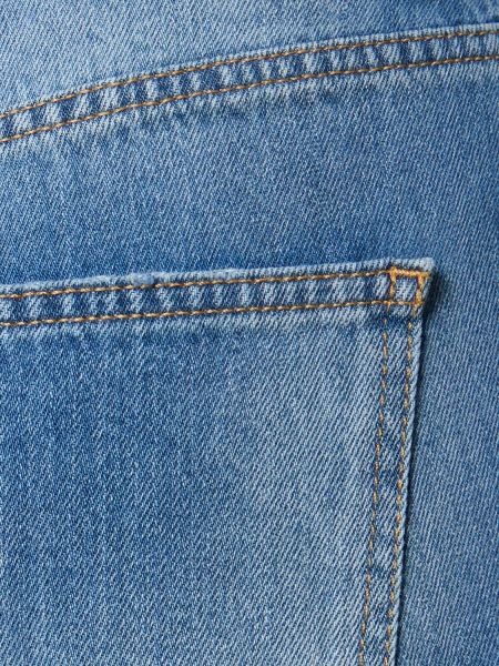 Jeans di nylon Nensi Dojaka blu
