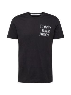 Πουκάμισο τζιν με κοντό μανίκι Calvin Klein Jeans