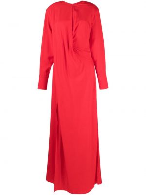 Sukienka wieczorowa asymetryczna Stella Mccartney czerwona
