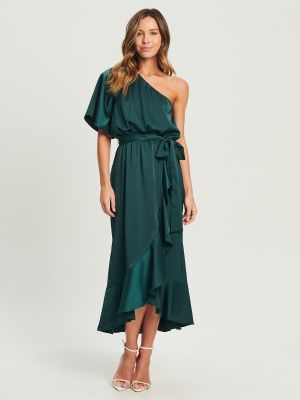 Φόρεμα Tussah πράσινο