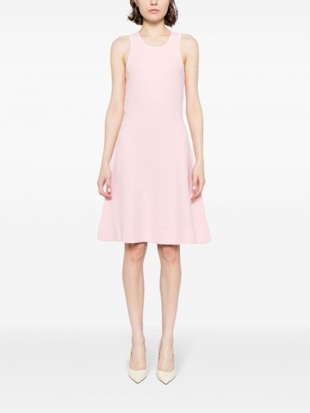 Sukienka bez rękawów Victoria Beckham różowa