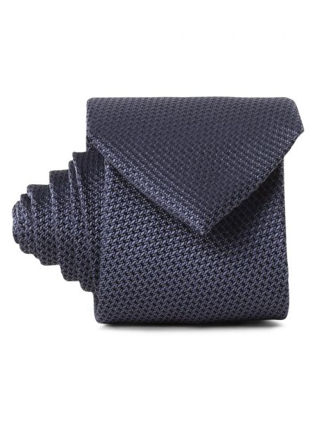 Jedwabny krawat Andrew James niebieski