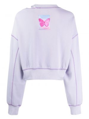Sweatshirt mit print Izzue lila