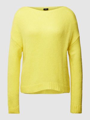 Żółty dzianinowy sweter Joop!