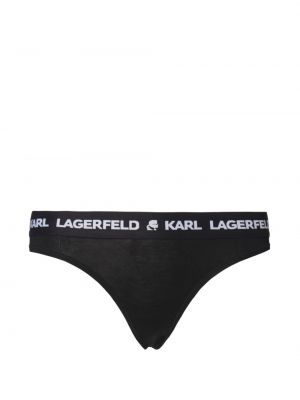 Tanga Karl Lagerfeld fekete