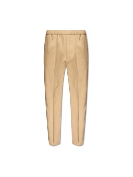 Pantalon en coton Lanvin beige