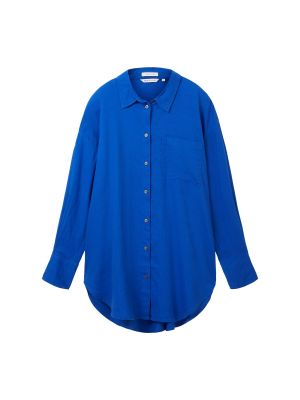 Блуза Tom Tailor Denim синьо