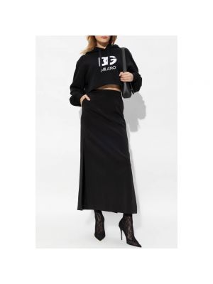 Sudadera con capucha con bordado Dolce & Gabbana negro
