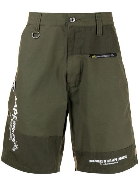 Pantalones cortos cargo Aape By *a Bathing Ape® verde