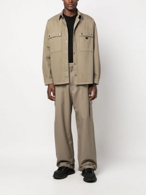Cargo kalhoty relaxed fit Off-white