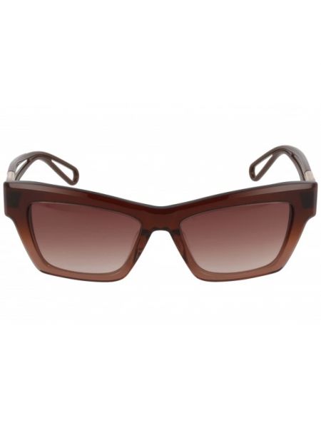Okulary przeciwsłoneczne Furla brązowe