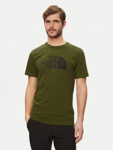Priliehavé tričko The North Face zelená