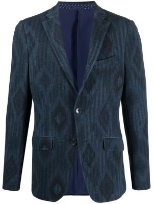 Blazer a rombi Etro blu