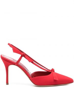 Pantofi cu toc Manolo Blahnik roșu