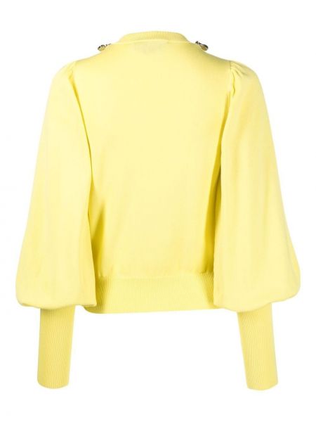 Sweter Philipp Plein żółty