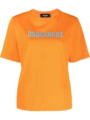 Camicia Dsquared2, arancione