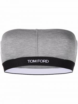 Biustonosz bandeau Tom Ford szary