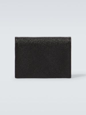 Usnjena denarnica Dolce&gabbana črna