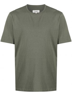 Kokvilnas t-krekls ar apaļu kakla izgriezumu Man On The Boon. zaļš