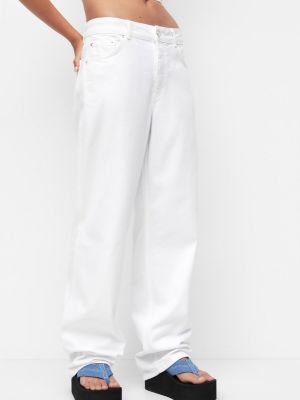 Jeans Pull&bear blanc