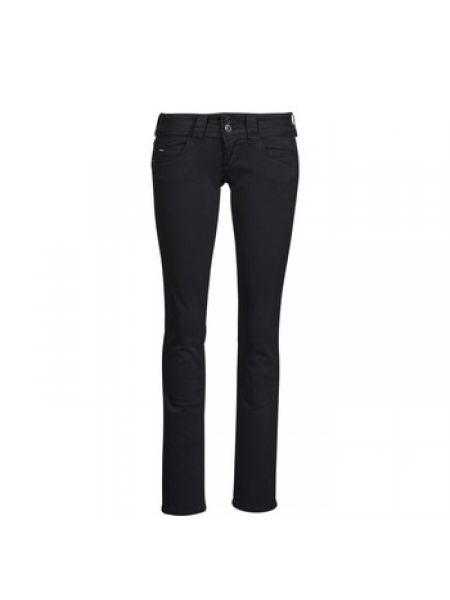 Spodnie z kieszeniami Pepe Jeans czarne