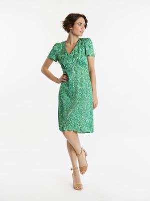 Зеленое платье мини Arber