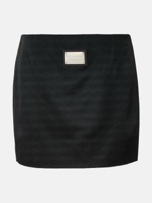 Mini suknja Dolce&gabbana crna
