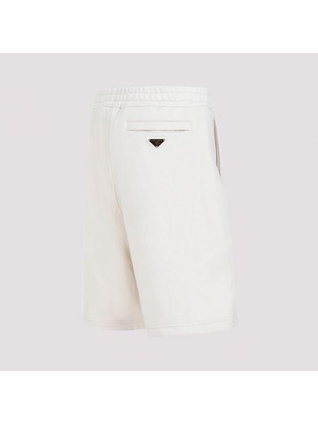 Pantalones cortos Prada blanco