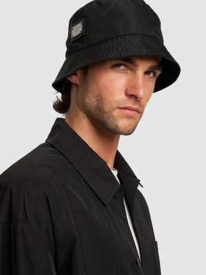 Cappello di nylon Dolce & Gabbana nero