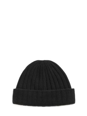 Кашмирена шапка Toteme черно