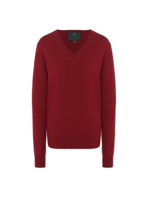 Пуловер из смеси шерсти и вискозы Jejia - Бордовый