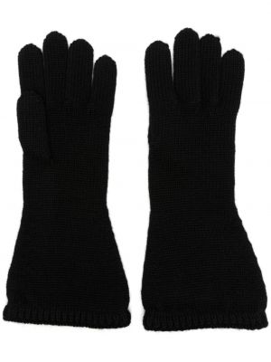Volnene rokavice Yohji Yamamoto črna