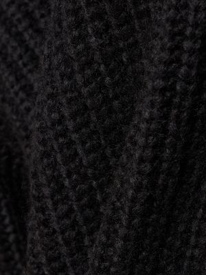 Vlnený sveter Anine Bing čierna