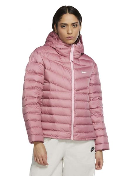 Пуховик Nike розовый