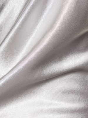 Midi suknele satininis Anine Bing sidabrinė