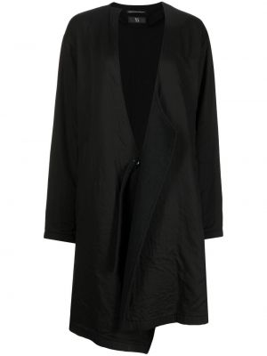 Βαμβακερό παλτό Y's μαύρο
