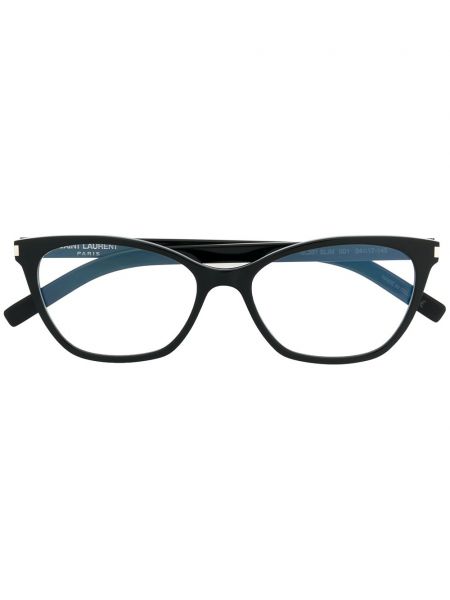 Slim fit brille Saint Laurent Eyewear schwarz