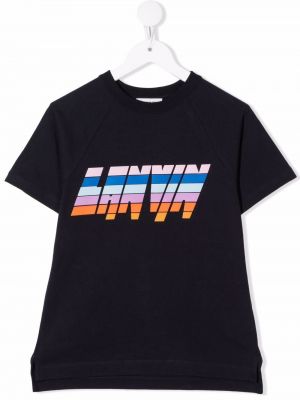 T-skjorte for jenter Lanvin Enfant blå