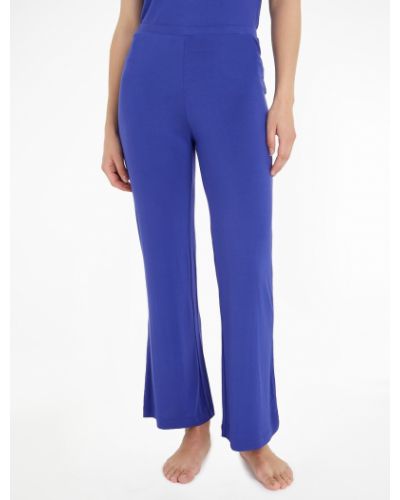 Pantalones de algodón de modal Calvin Klein Underwear azul
